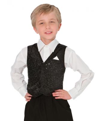 Boys Sequin Waistcoat